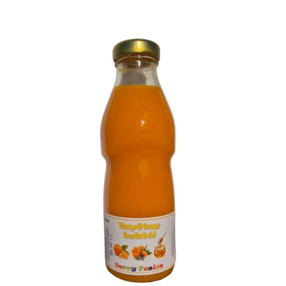  Napfény Koktél - Homoktövis ital mandarinnal és mézzel - 500ml
